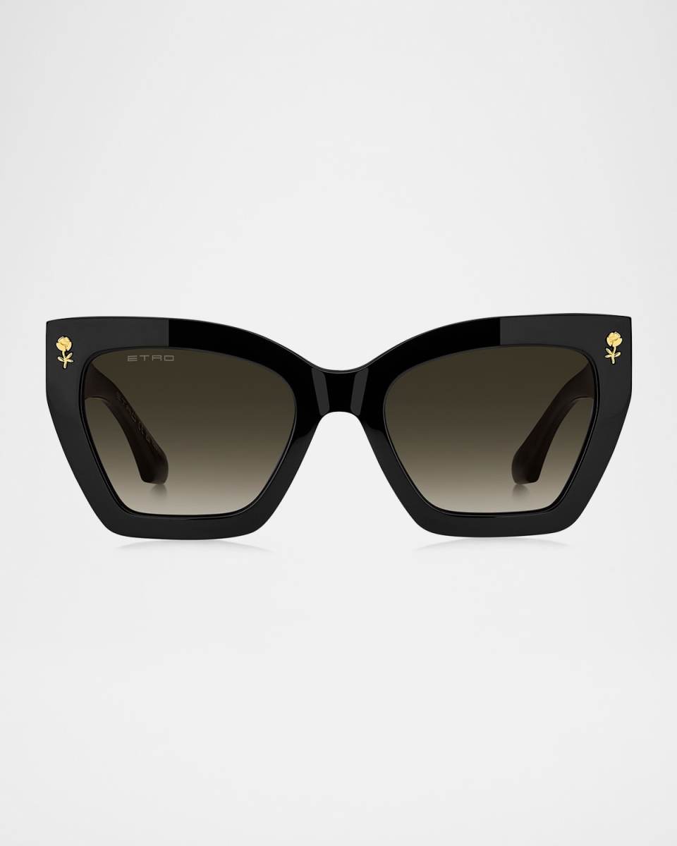 Rectangle Acetate Sunglasses